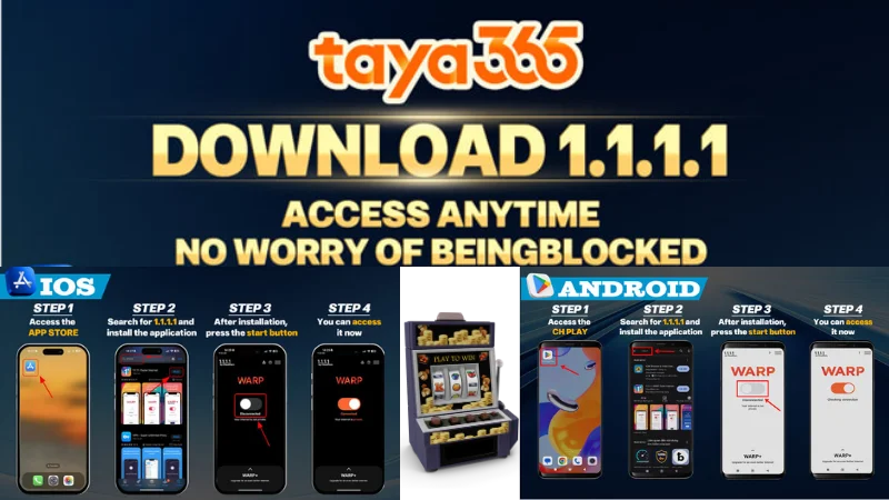 Taya365 Download 1.1.1.1 Access Anytime No Worrry Of Beingblocked