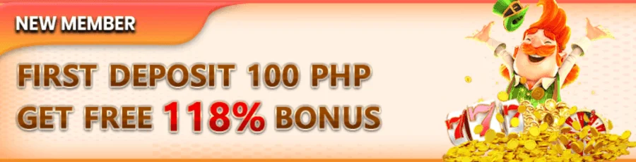 VIPPH FIRST DEPOSIT BONUS 118%